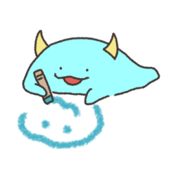 [LINEスタンプ] 秘密結社ひじき2匹目