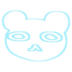 [LINEスタンプ] デコレーションアレンジするスタンプ水色