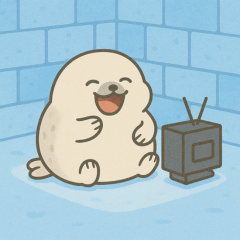 [LINEスタンプ] ぽっちゃりまるアザラシ