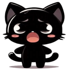 [LINEスタンプ] 猫 (M.K)