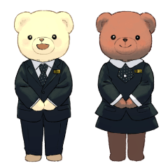 [LINEスタンプ] シアターベア くまの衣裳あわせ 帝劇編2