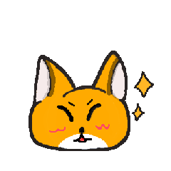 [LINEスタンプ] キツネ3のスタンプ！動く！？6