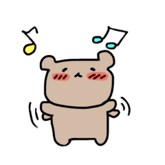 [LINEスタンプ] くまちゃ！