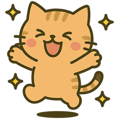 [LINEスタンプ] ごきげんトラ猫兄弟【ゆるリアクション】