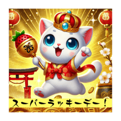 [LINEスタンプ] いちご王国の猫ベルタンの敬語スタンプ