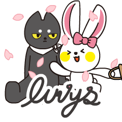 [LINEスタンプ] Luvys：春のように心もふわりふわり