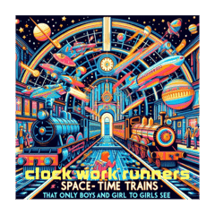[LINEスタンプ] 時空鉄道『CLOCK WORK RUNNERS 2』