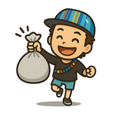 [LINEスタンプ] シェアハウスオーナーの日常
