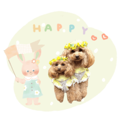 [LINEスタンプ] もありーな 春＆イースター