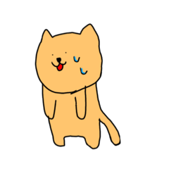[LINEスタンプ] 困った時に使える猫