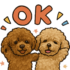 [LINEスタンプ] スモモとアズキ