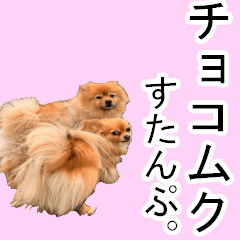 [LINEスタンプ] チョコムク