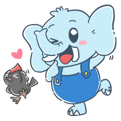 [LINEスタンプ] 北海道幕別町パオくん＆クマゲラくん