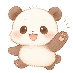 [LINEスタンプ] もちパンダ♪ゆる敬語スタンプ