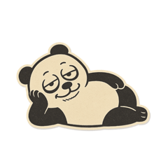 [LINEスタンプ] スーパーチルなパンダさん