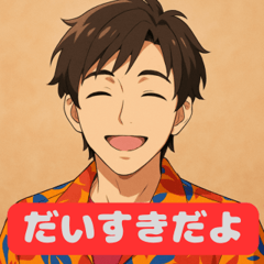 [LINEスタンプ] さわやか男子の毎日スタンプ