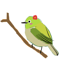 [LINEスタンプ] バード ちゃん