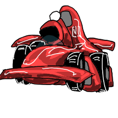[LINEスタンプ] みんなの憧れ、レーシングカー。