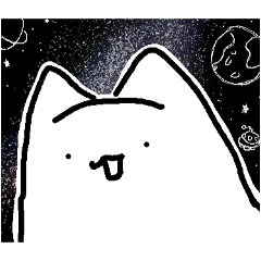[LINEスタンプ] 都合のいい猫