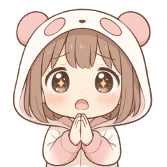 [LINEスタンプ] もじもじパンダちゃんの日常
