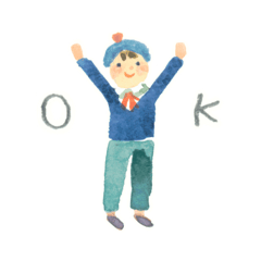 [LINEスタンプ] 生徒のことば