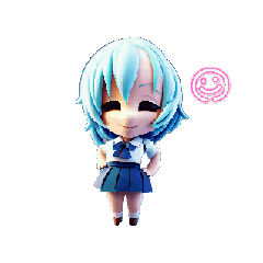[LINEスタンプ] 美少女日常会話シリーズ