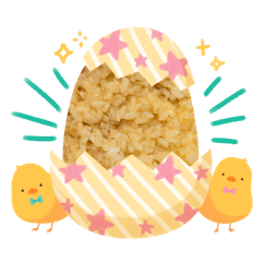 [LINEスタンプ] 卵かけご飯（TKG）スタンプ
