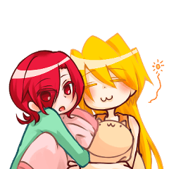 [LINEスタンプ] 色擬人化 色いろ！
