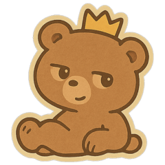 [LINEスタンプ] くまのクマロン