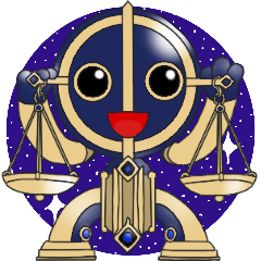 [LINEスタンプ] 十二星座物語☆天秤座のてんびんくん☆