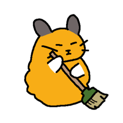 [LINEスタンプ] ビスカッチャ＆ビスカーチャン