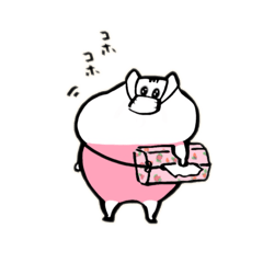 [LINEスタンプ] ハム坊③