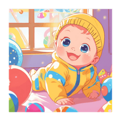 [LINEスタンプ] Baby Collection01