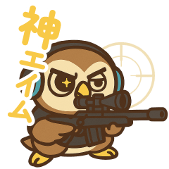 [LINEスタンプ] てんしょくアニマル【プロゲーマーver】