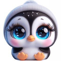 [LINEスタンプ] 萌えペンギンの愛の告白