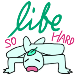 [LINEスタンプ] 人生に平らに横たわる、イェーマン！