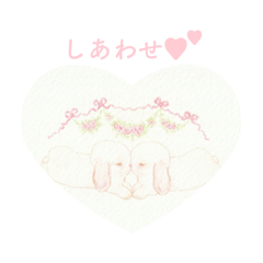 [LINEスタンプ] Pretty Lady's Happy Heart