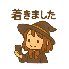 [LINEスタンプ] 魔法少女のメッセージスタンプ お仕事用