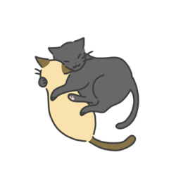[LINEスタンプ] ねこのスタンプ( ΦωΦ )