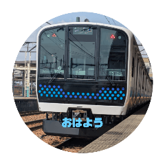 [LINEスタンプ] 仙石線新型車両試運転車両