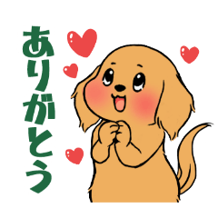 [LINEスタンプ] ぽっちゃりダックス 2（レッド）