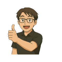 [LINEスタンプ] 動く！メガネお兄さんのお仕事用スタンプ
