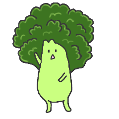 [LINEスタンプ] ブロッコ・リーくん