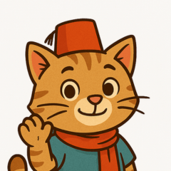 [LINEスタンプ] イスタンブール猫のミル トルコ語スタンプの画像（メイン）