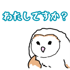 [LINEスタンプ] メンフクロウさん（敬語）