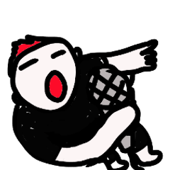 [LINEスタンプ] ボーカルくん