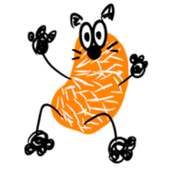 [LINEスタンプ] ひとつぶみかんねこ