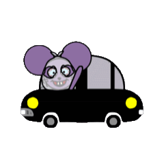 [LINEスタンプ] 袋のねずみ3【動く】【文字なし】