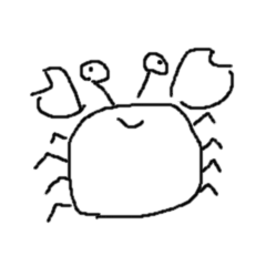 [LINEスタンプ] かに専用スタンプ