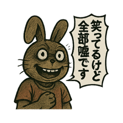 [LINEスタンプ] CS✨闇ウサギ